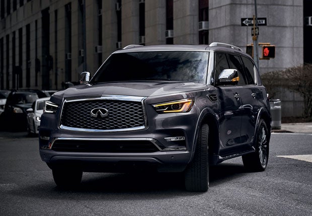 2024 INFINITI QX80 Key Features - HYDRAULIC BODY MOTION CONTROL SYSTEM | Nationwide INFINITI of Timonium in Timonium MD