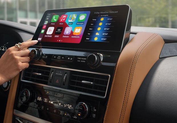 2024 INFINITI QX80 Key Features - WIRELESS APPLE CARPLAY® INTEGRATION | Nationwide INFINITI of Timonium in Timonium MD