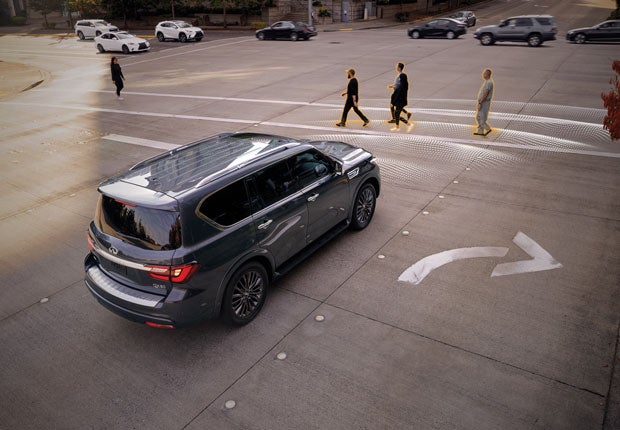 2024 INFINITI QX80 Key Features - PREDICTIVE FORWARD COLLISION WARNING | Nationwide INFINITI of Timonium in Timonium MD