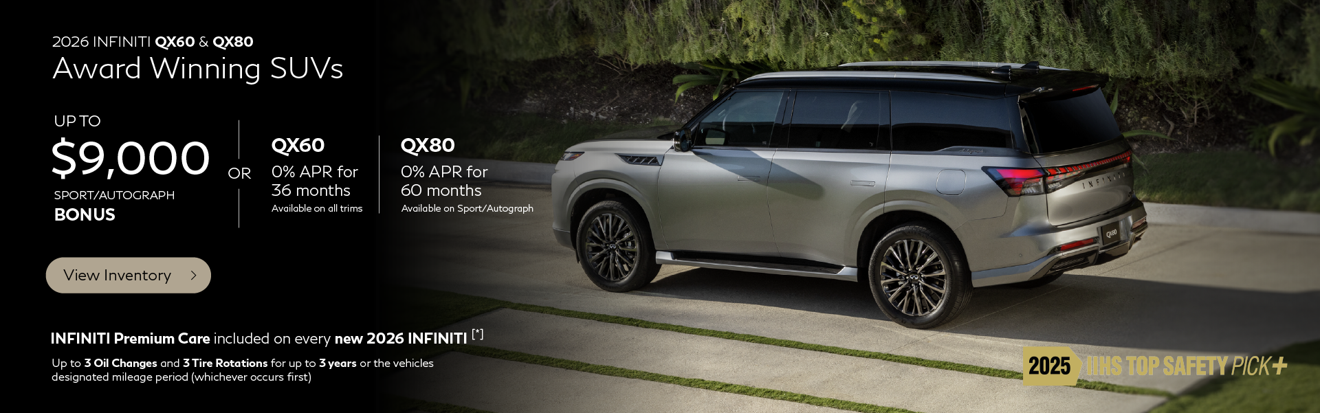 SD 2026 QX60 and QX80 APR Mar