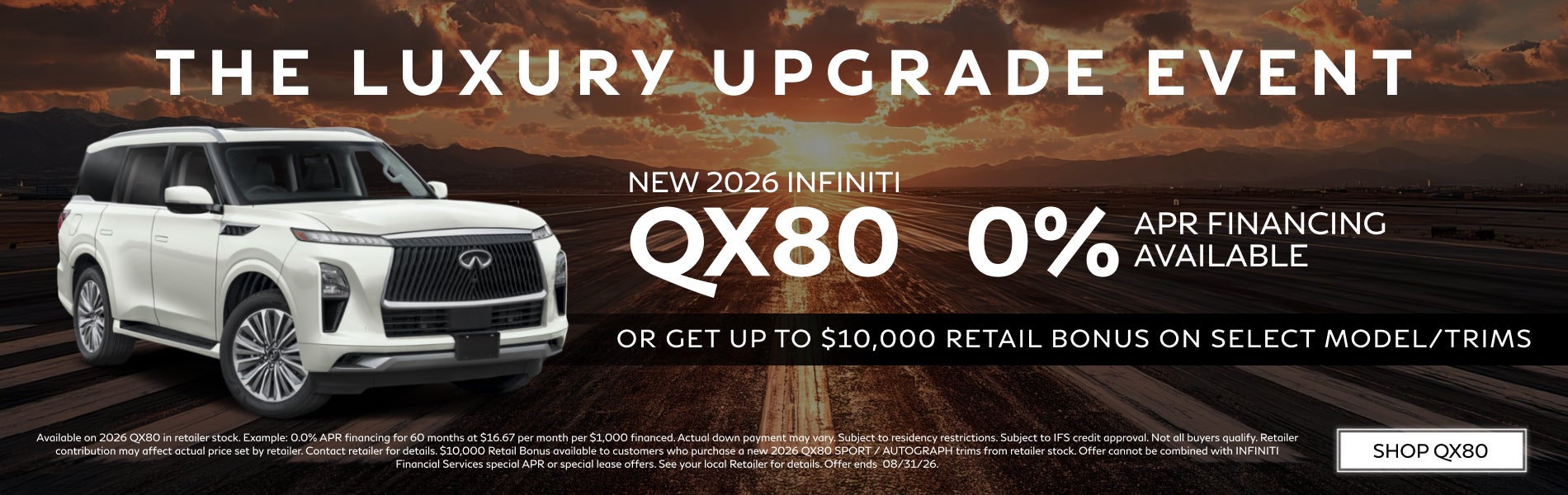 NEW 2026 QX80