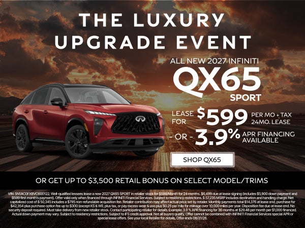 NEW 2027 QX65 SPORT