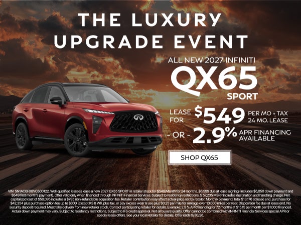 qx65 Lease/ Apr