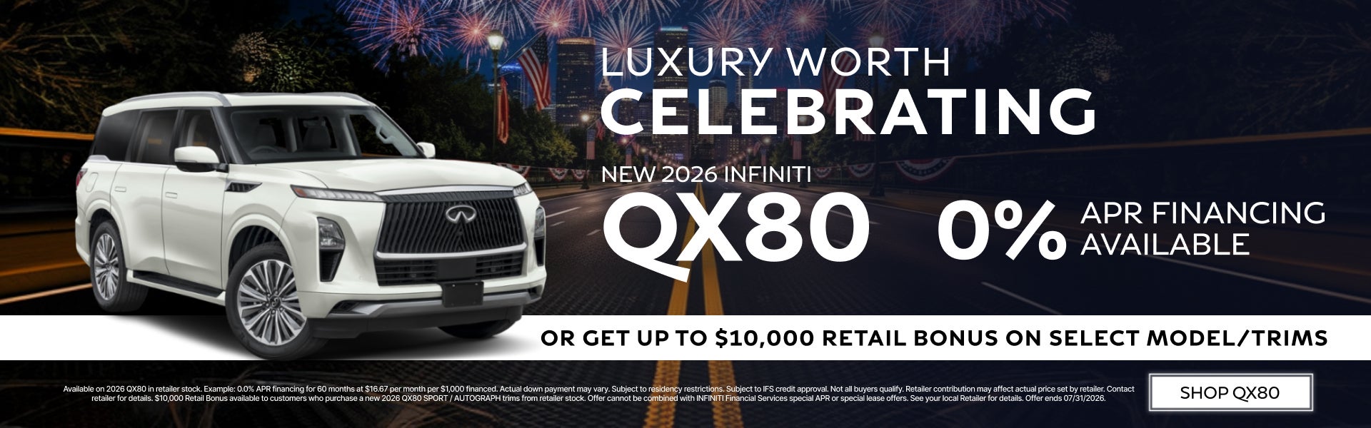 NEW QX80 