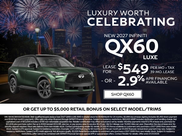 NEW QX60 LUXE