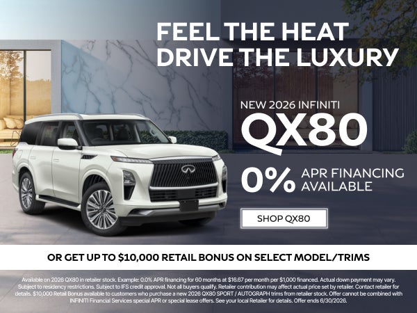 New 2026 INFINITI QX80