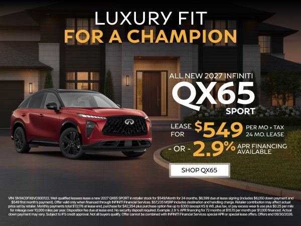NEW 2027 INFINITI QX65